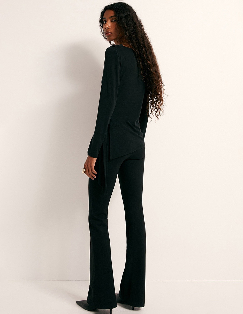Legging a la cintura con elástico para mujer 2