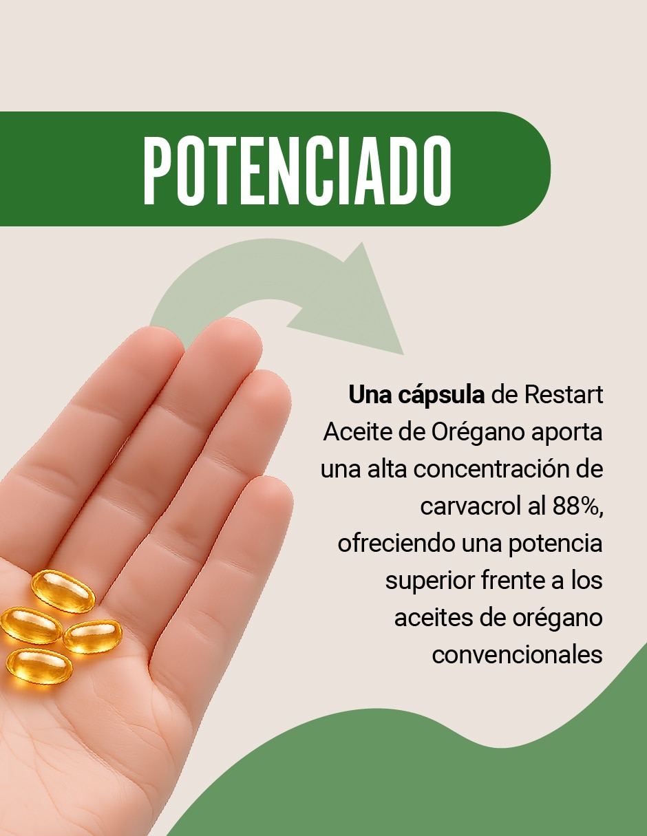 Aceite de Oregano Orgánico Restart