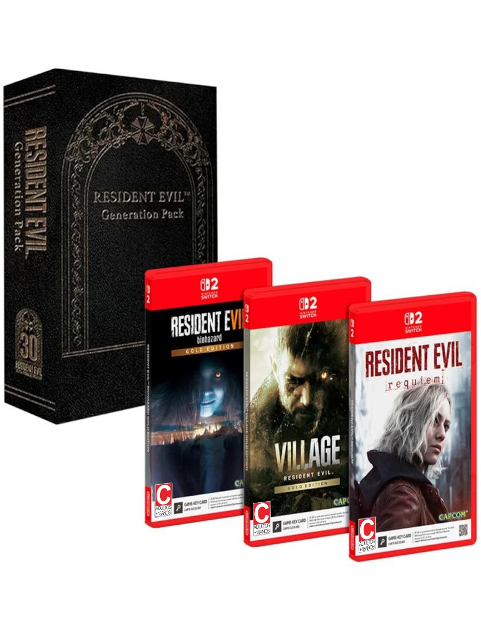 Resident Evil Generation Pack. Bundle Nintendo para Nintendo Switch 2