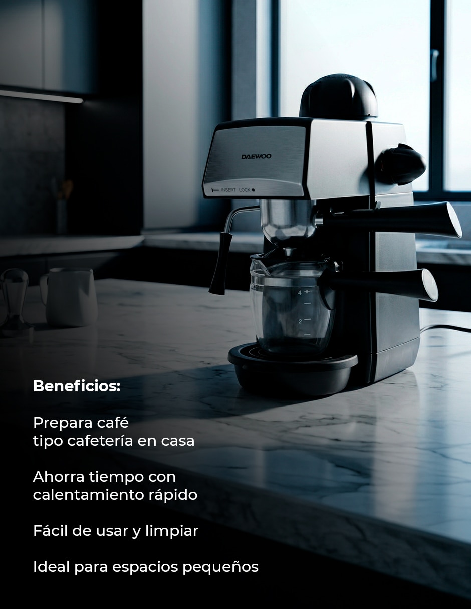 Cafetera espresso de-cm1673