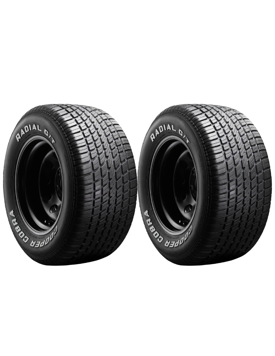 Set de llantas para auto cobra rad 235 / 60 r15