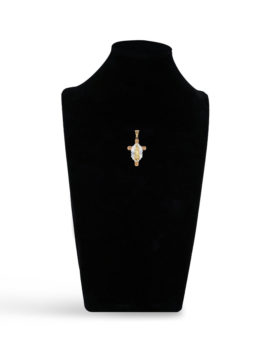 Dije de cruz joyerías bizzarro sin colección de oro florentino 14 k