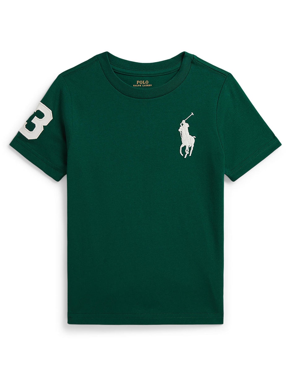 Playera manga corta para niño