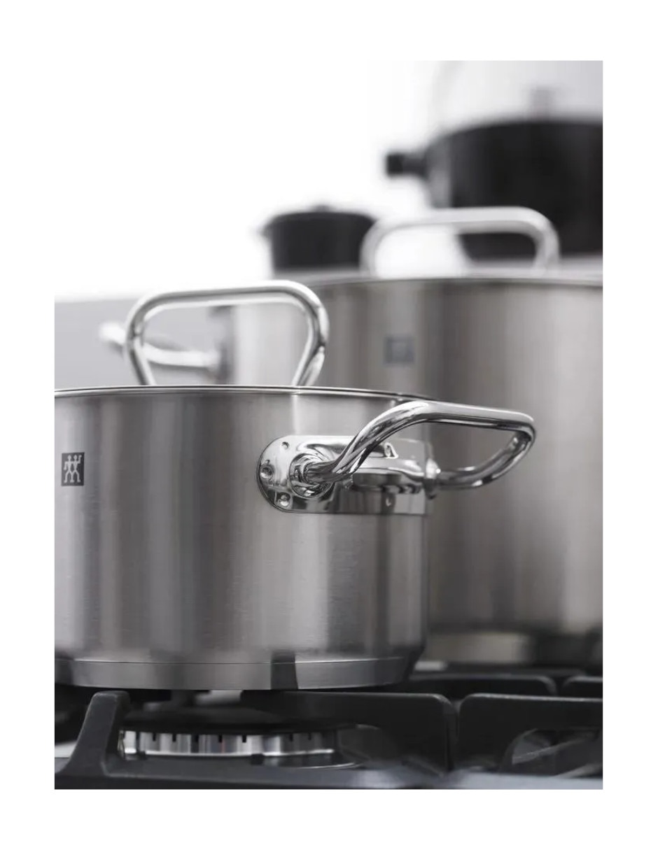 Batería de cocina zwilling j.a. Henckels ag twin de acero inoxidable antiadherente sin antiadherente 9 piezas
