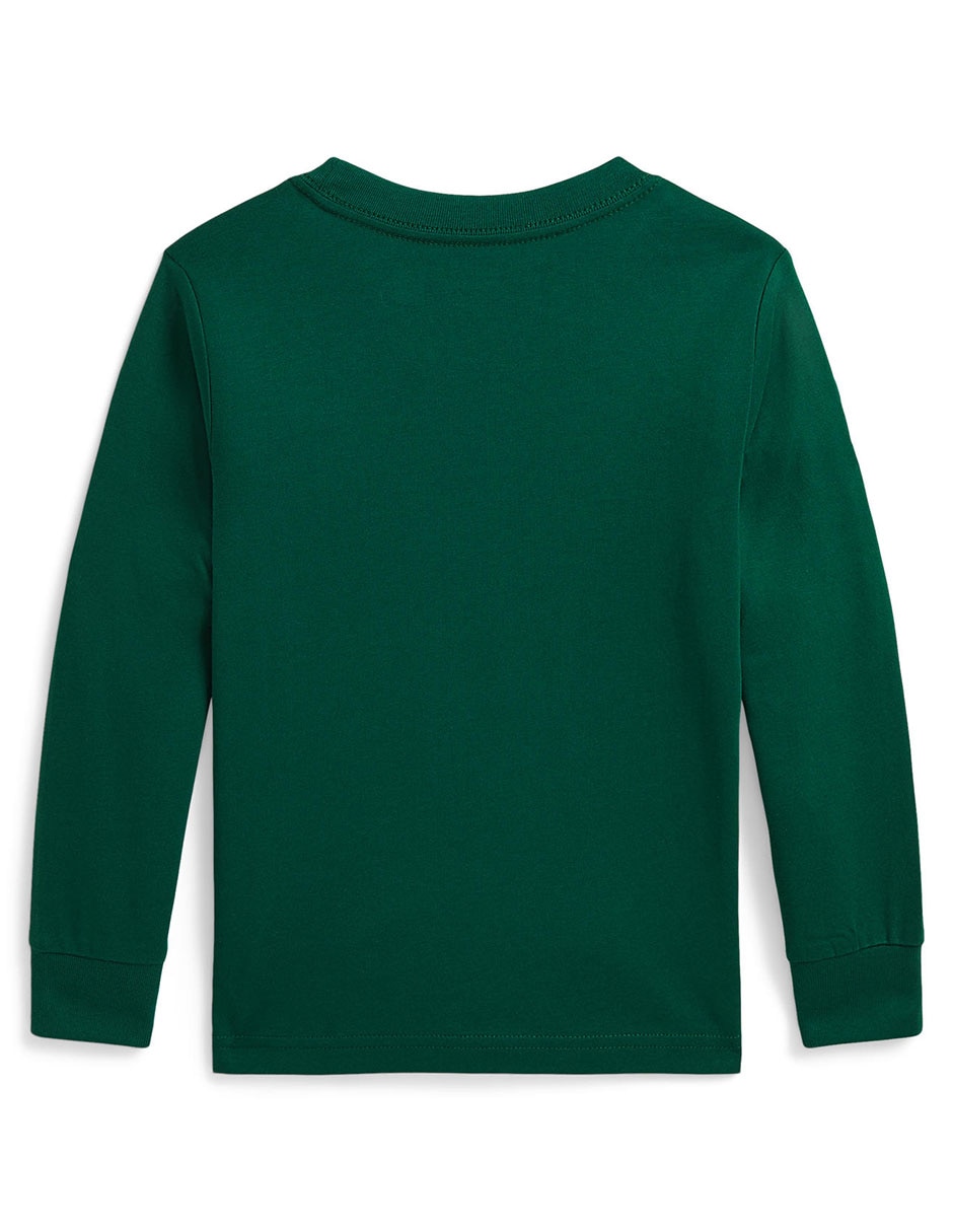 Sudadera polo ralph lauren manga larga para niño 2