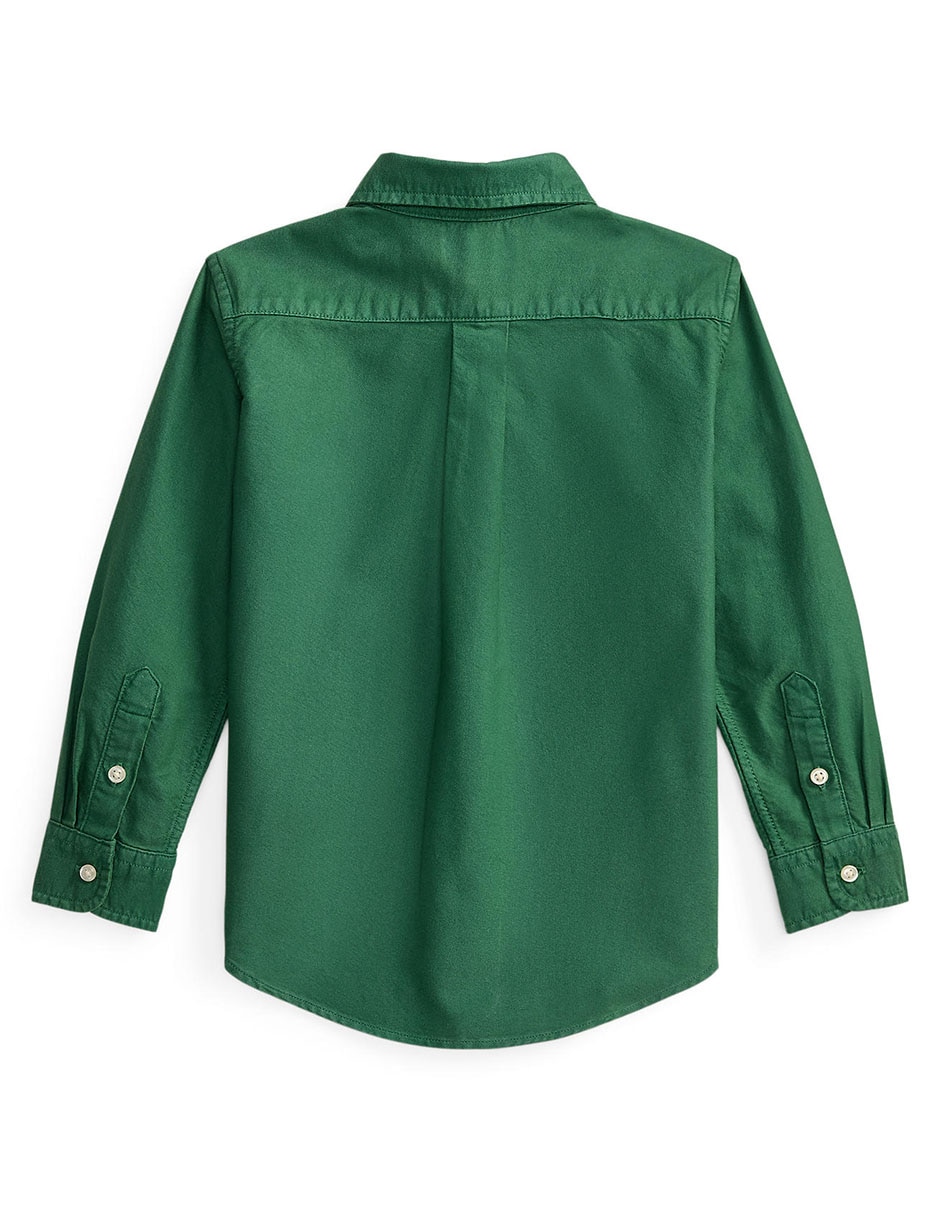 Camisa casual manga larga para niño 2