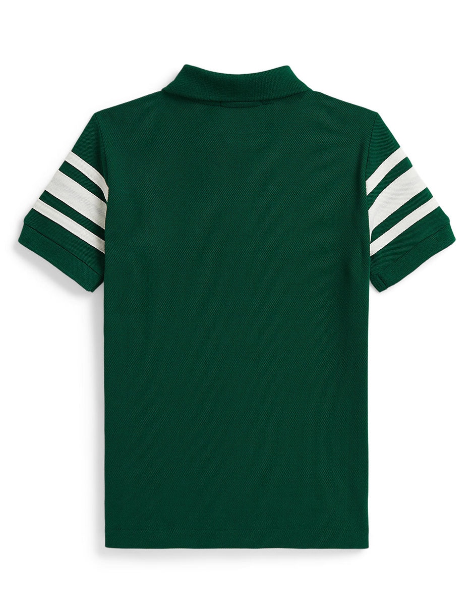 Playera tipo polo polo ralph lauren de algodón para niño 2