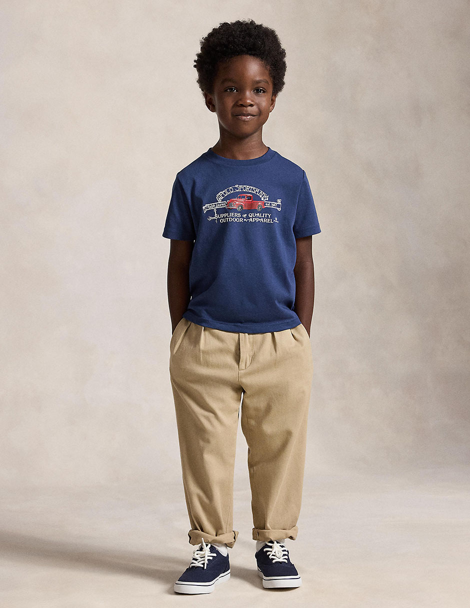 Playera manga corta para niño Playera manga corta para niño