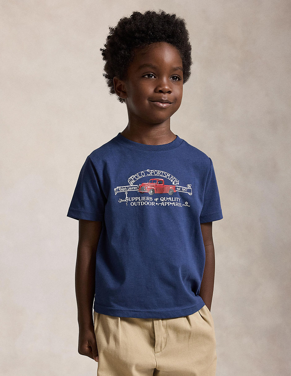 Playera manga corta para niño 3