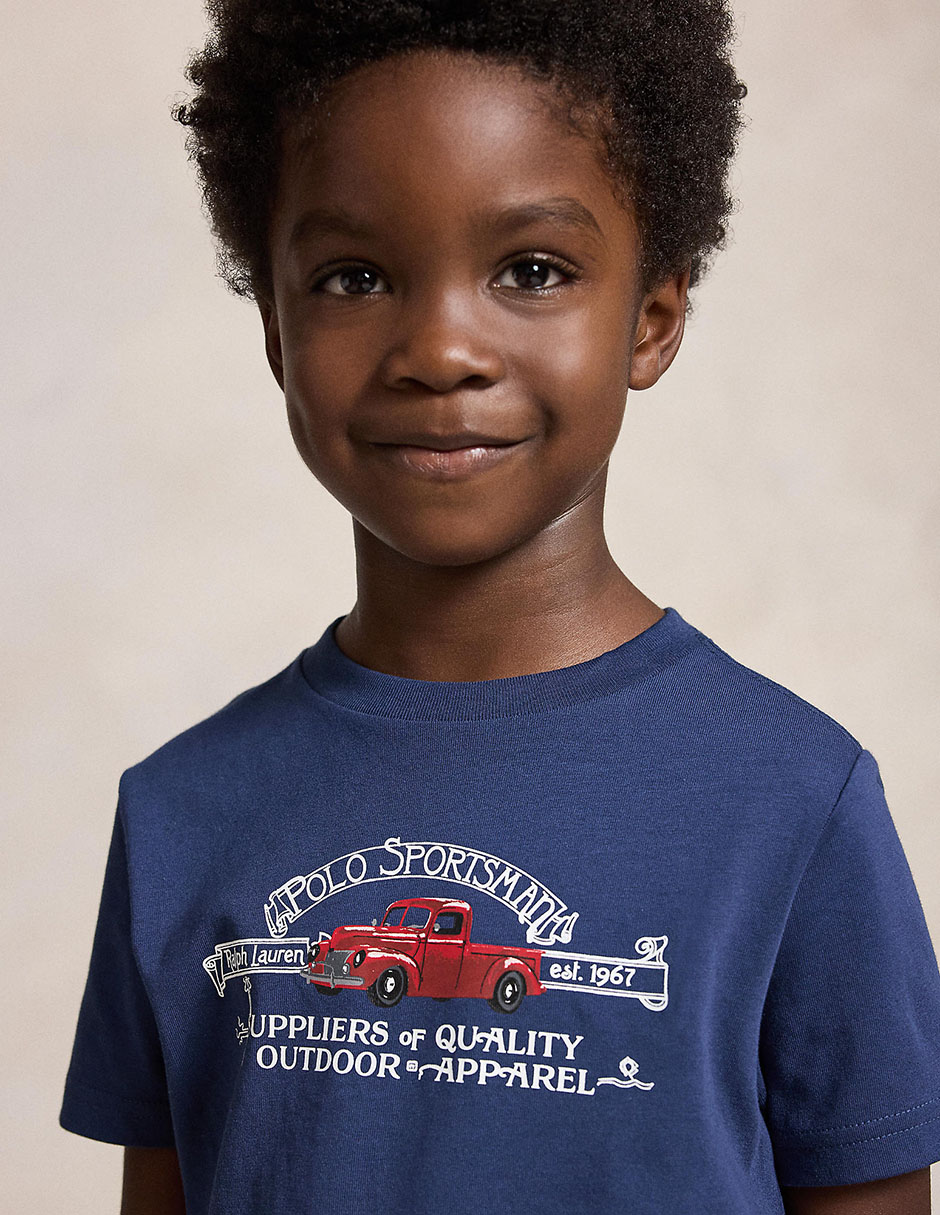 Playera manga corta para niño 2