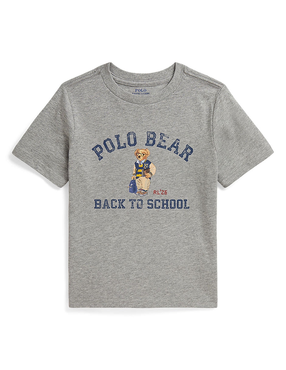 Playera manga corta para niño