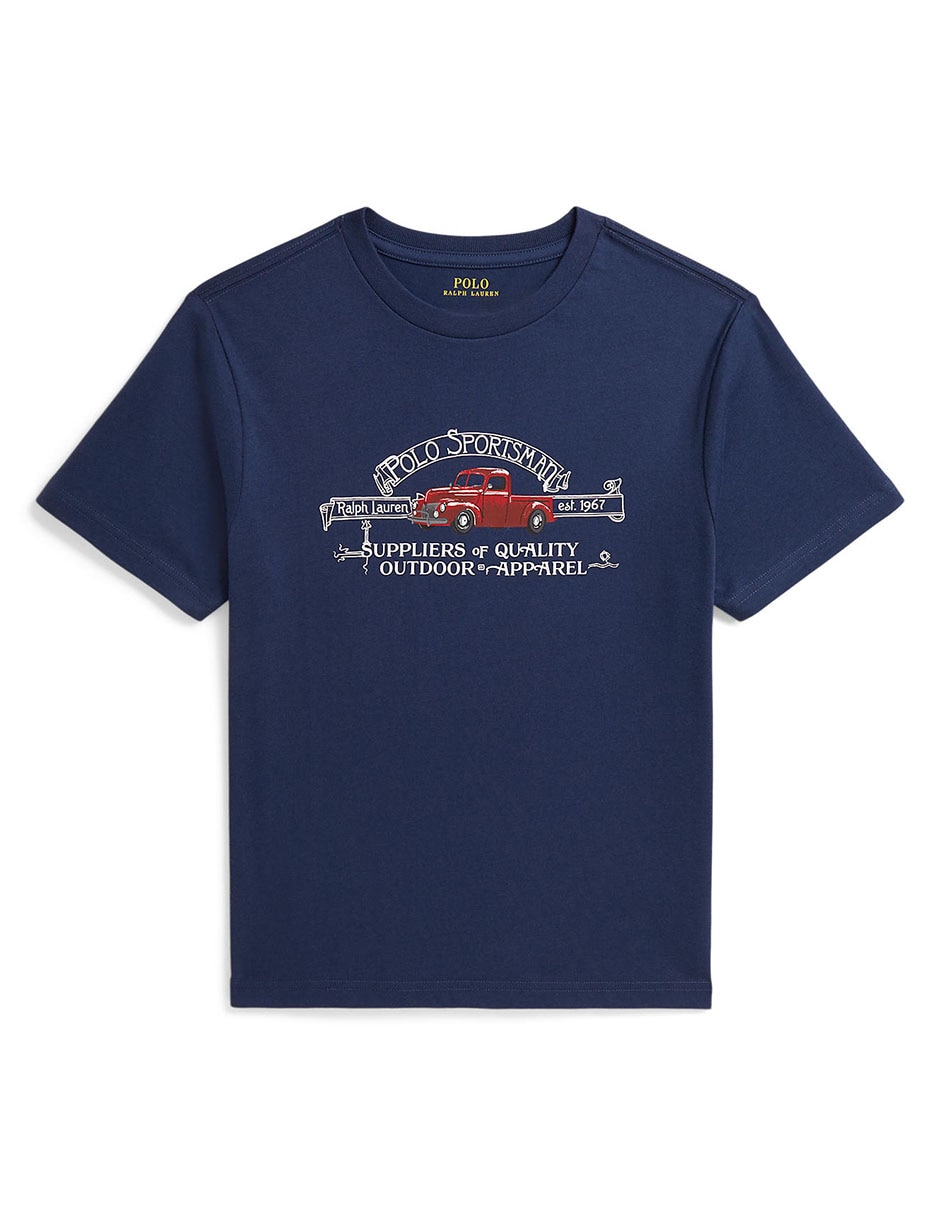 Playera manga corta para niño Playera manga corta para niño