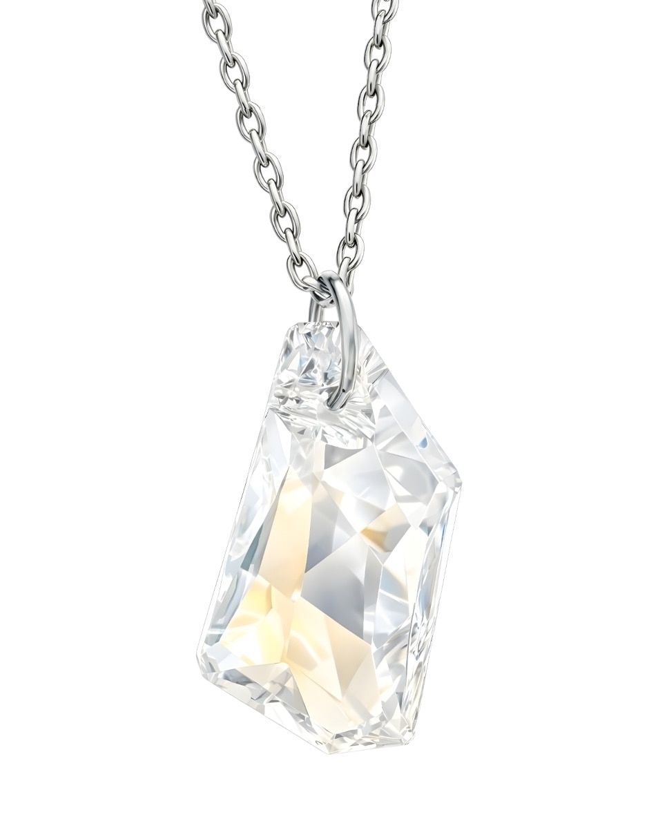 Aretes y collar de gota Zvezda Élan cristal