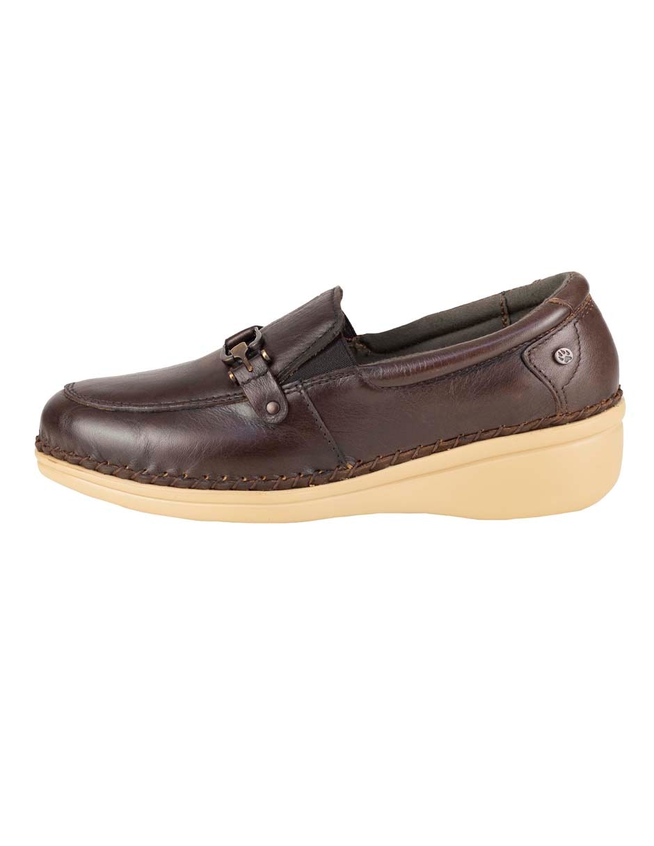Zapato de piel para mujer