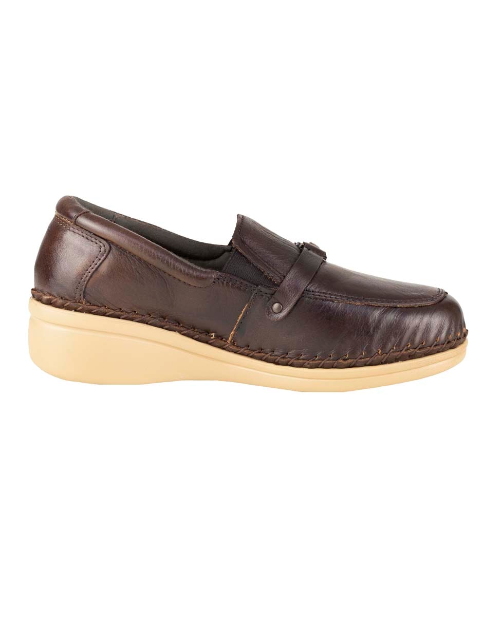 Zapato lobo solo de piel para mujer
