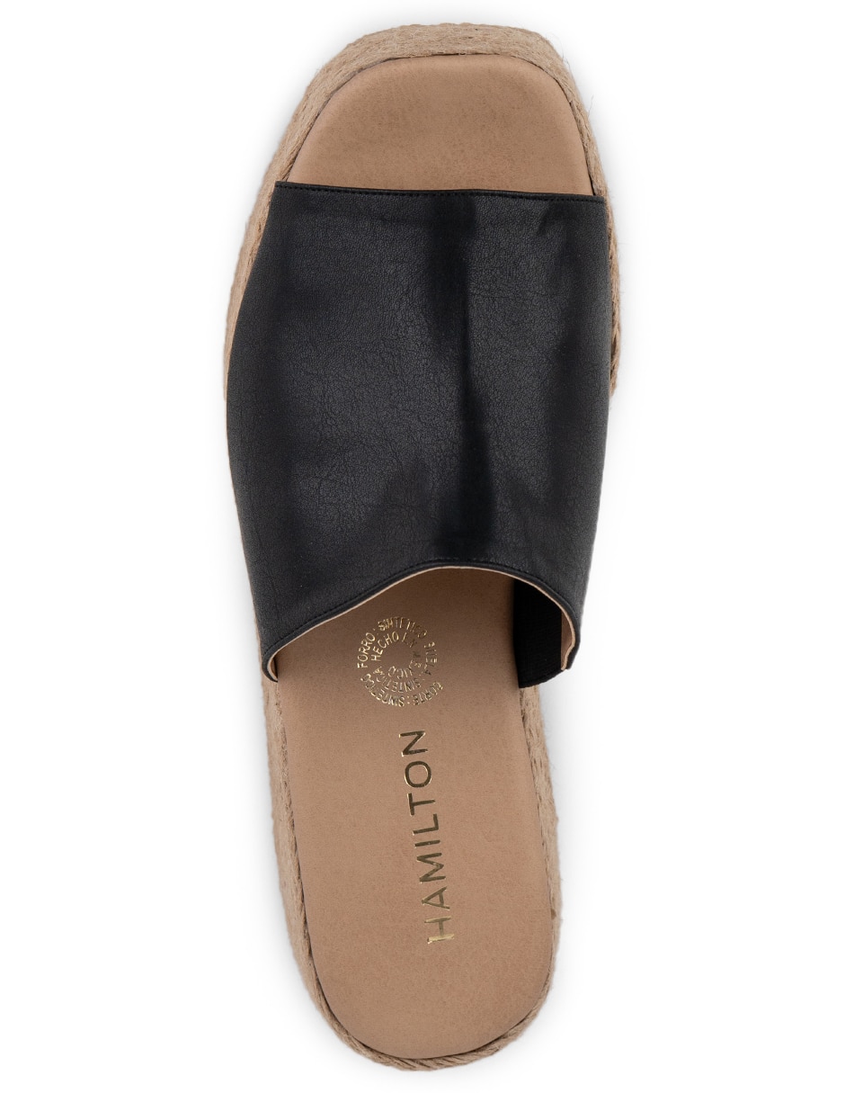 Sandalia eva black para mujer 4