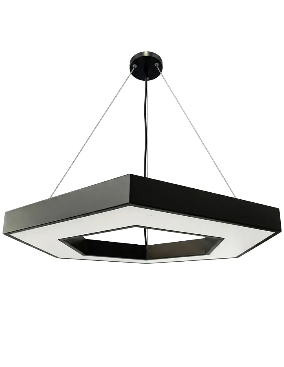 Lampara colgante LED Hexagonal