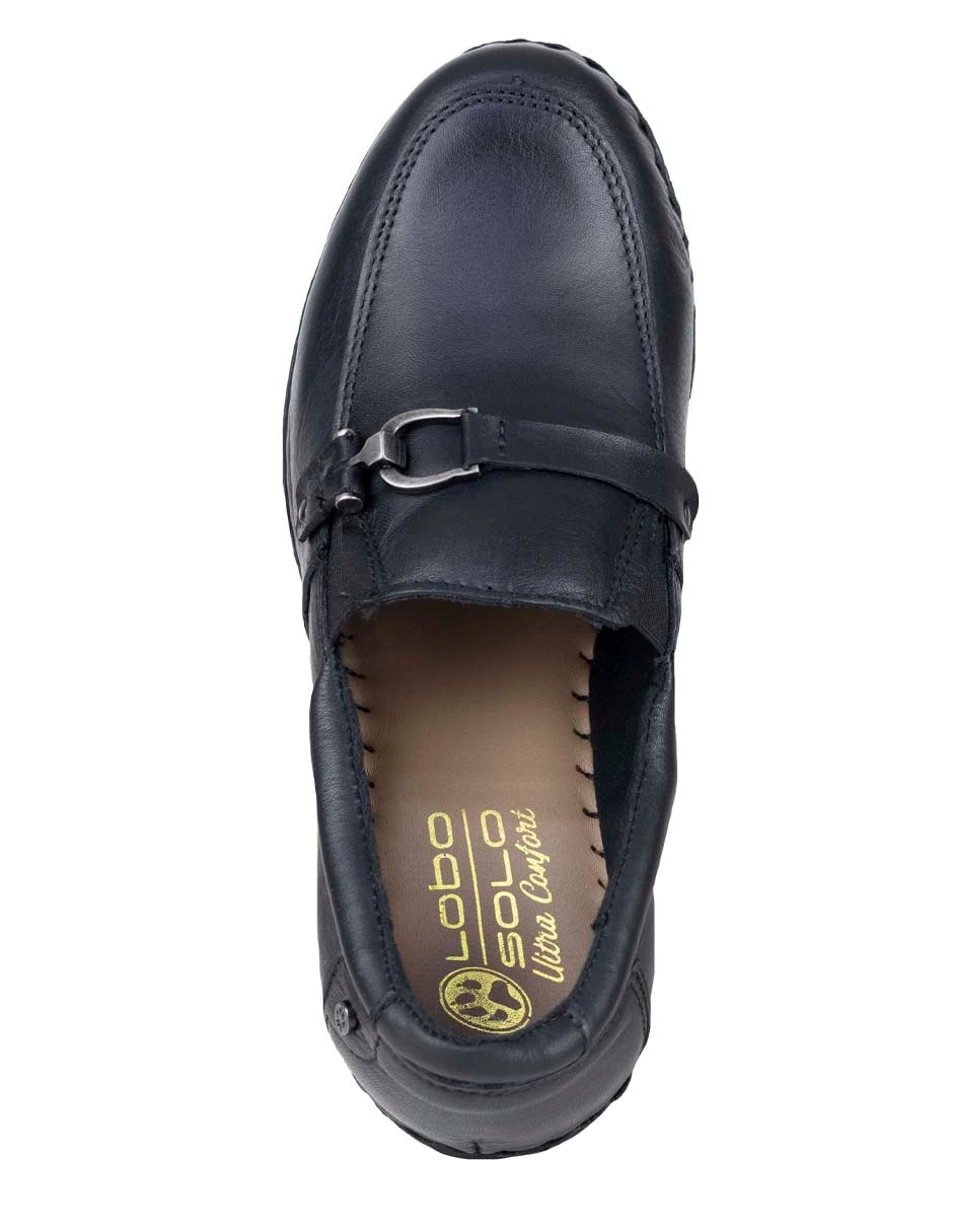 Zapato lobo solo de piel para mujer