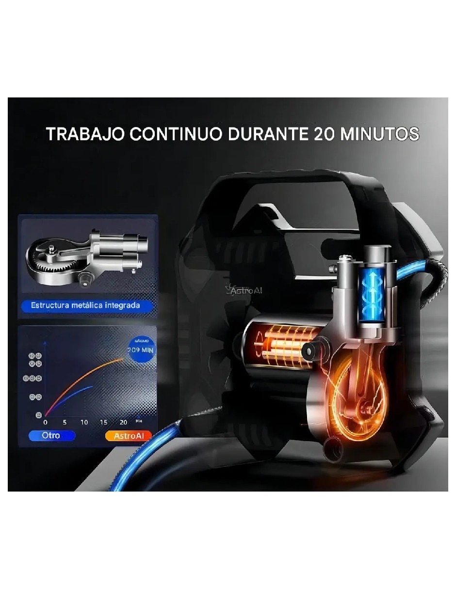 Compresora aire compresor 1.5 l genérica 1 hp
