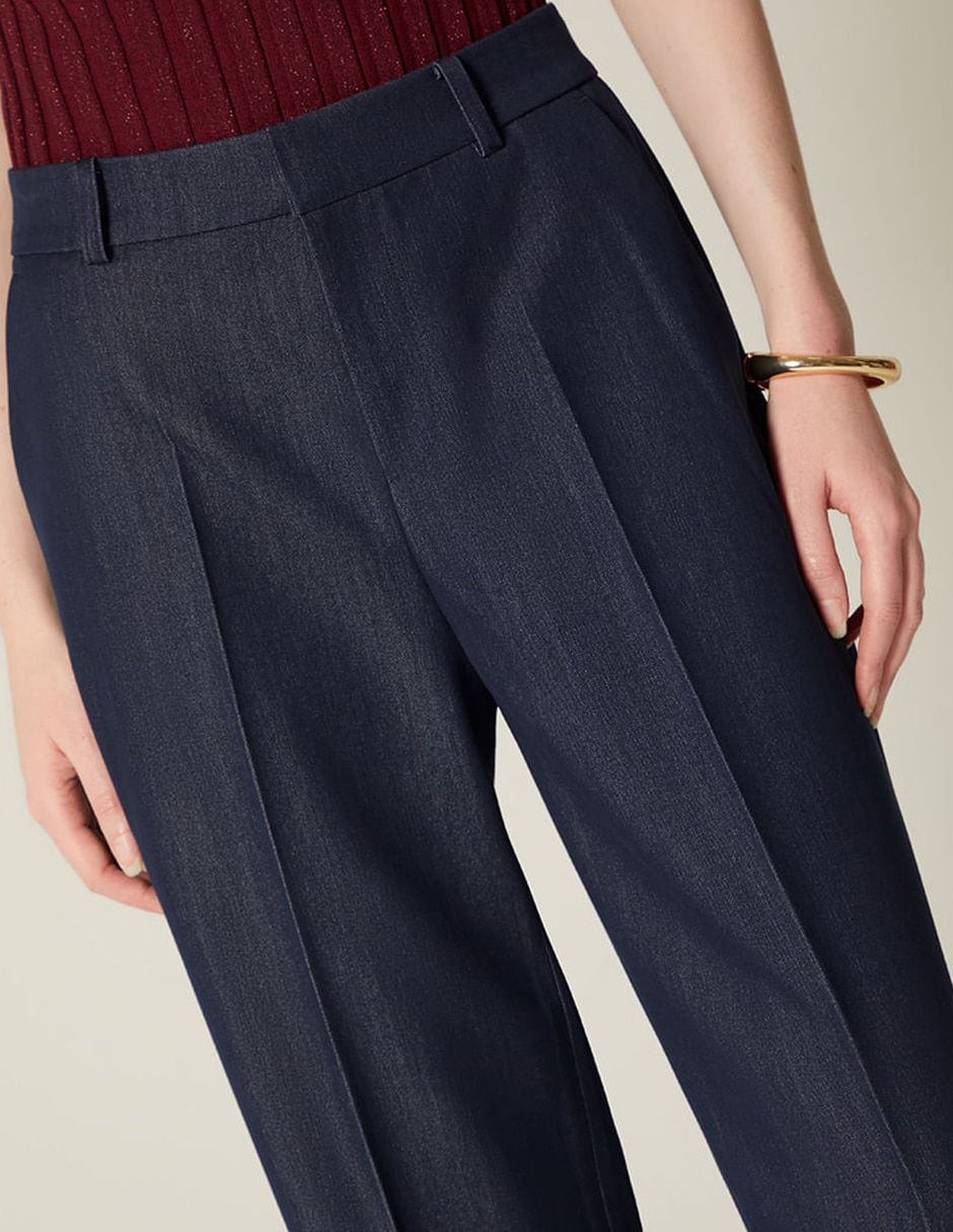 Pantalón chino studio f recto para mujer