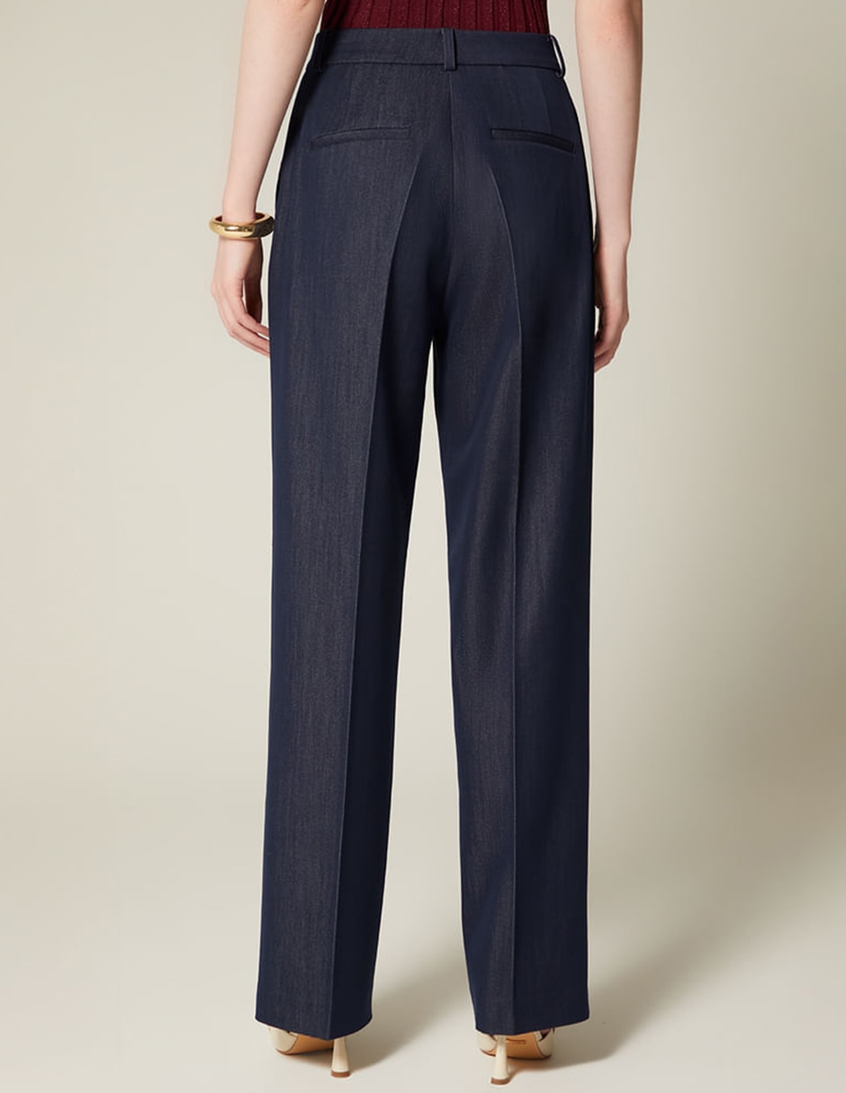 Pantalón chino studio f recto para mujer