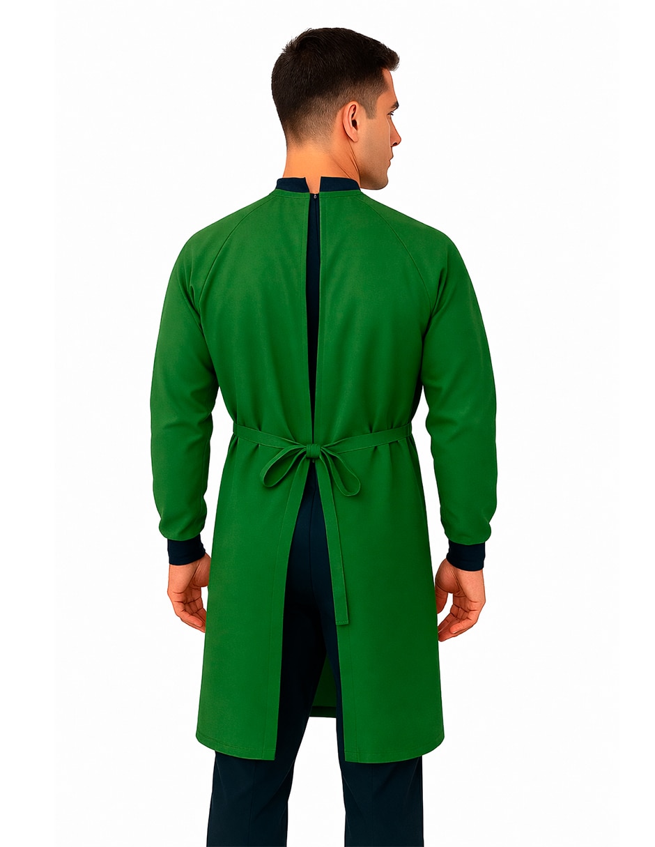 Set de bata médica estilo relajado para hombre 2