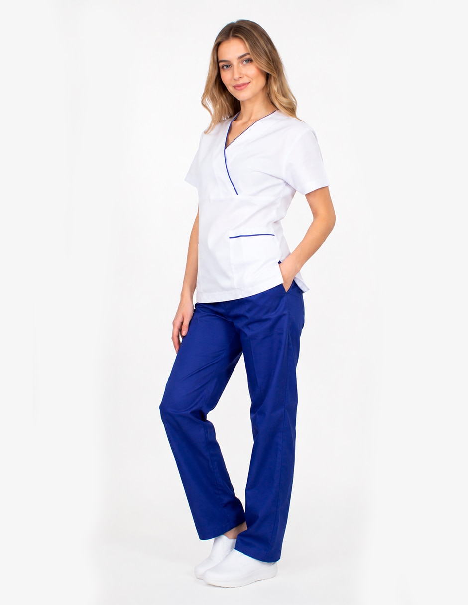 Pijama quirúrgica estilo relajado para mujer Pijama quirúrgica estilo relajado para mujer