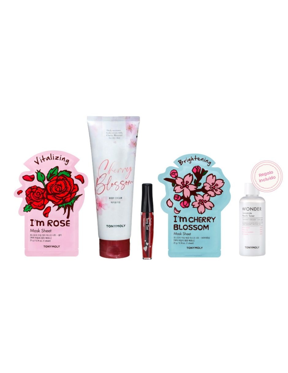 Set hidratante facial Floral Glow Essentials 6