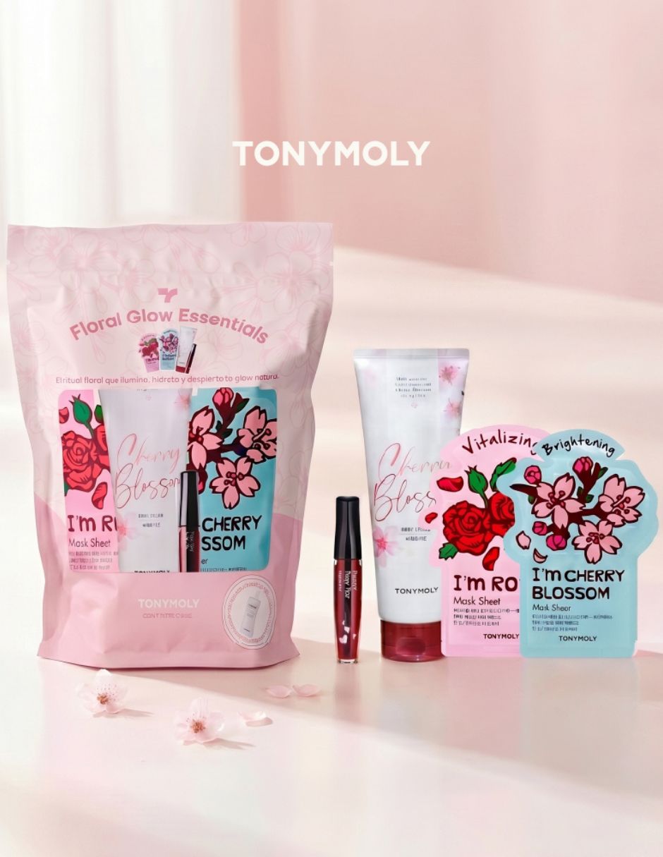 Set hidratante facial Floral Glow Essentials 7
