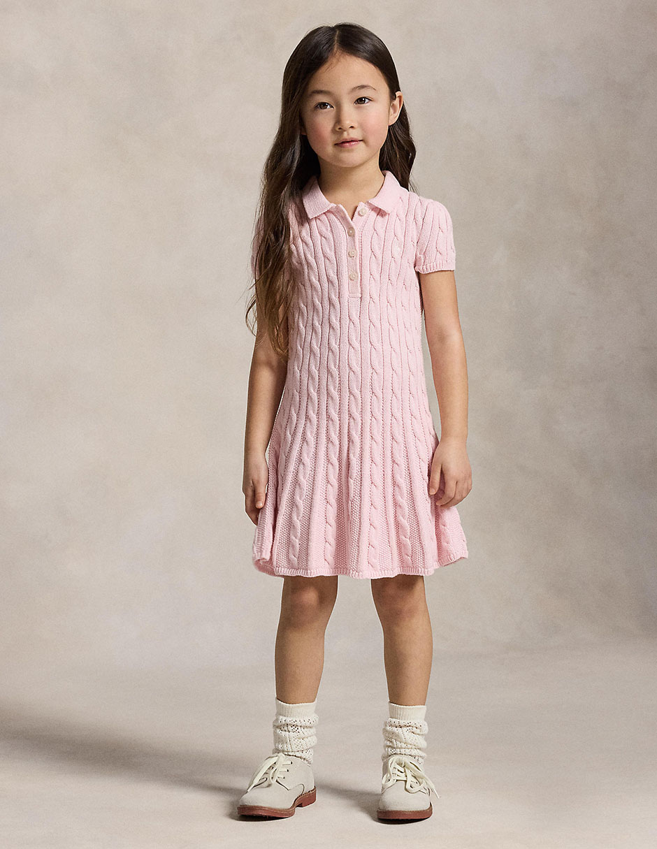 Vestido polo ralph lauren para niña