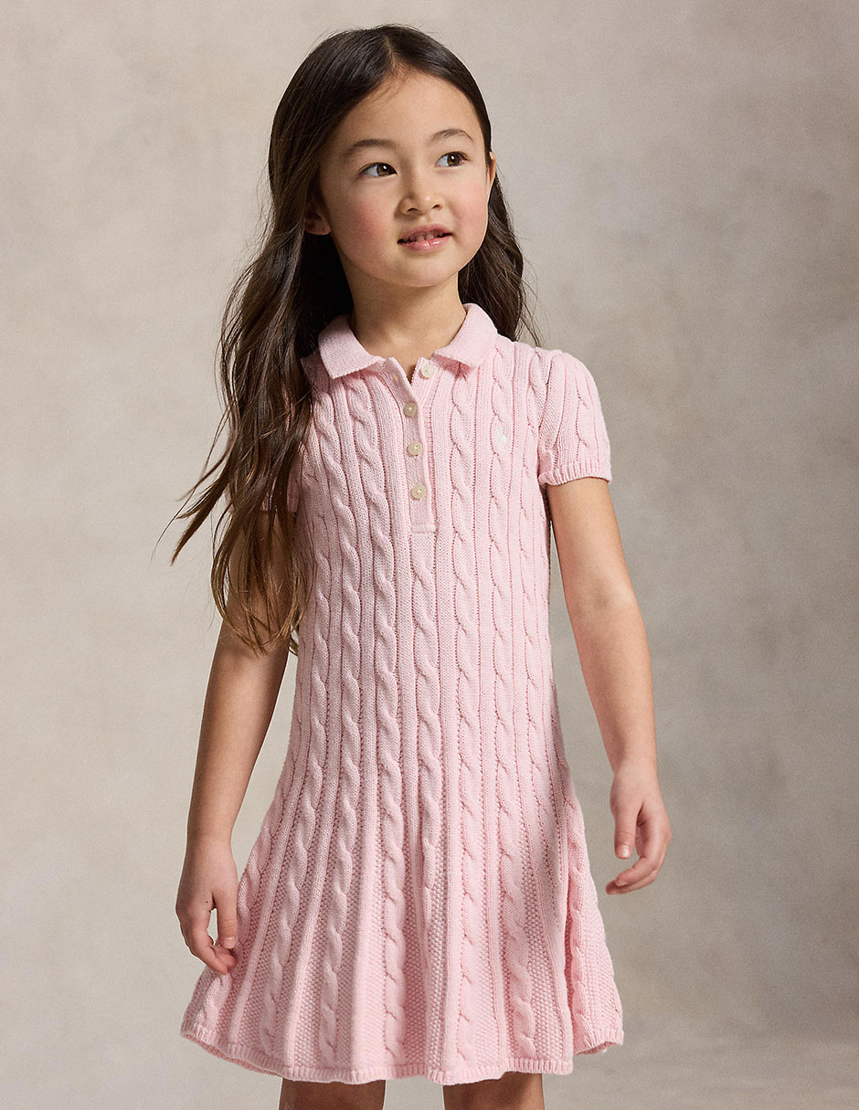 Vestido polo ralph lauren para niña
