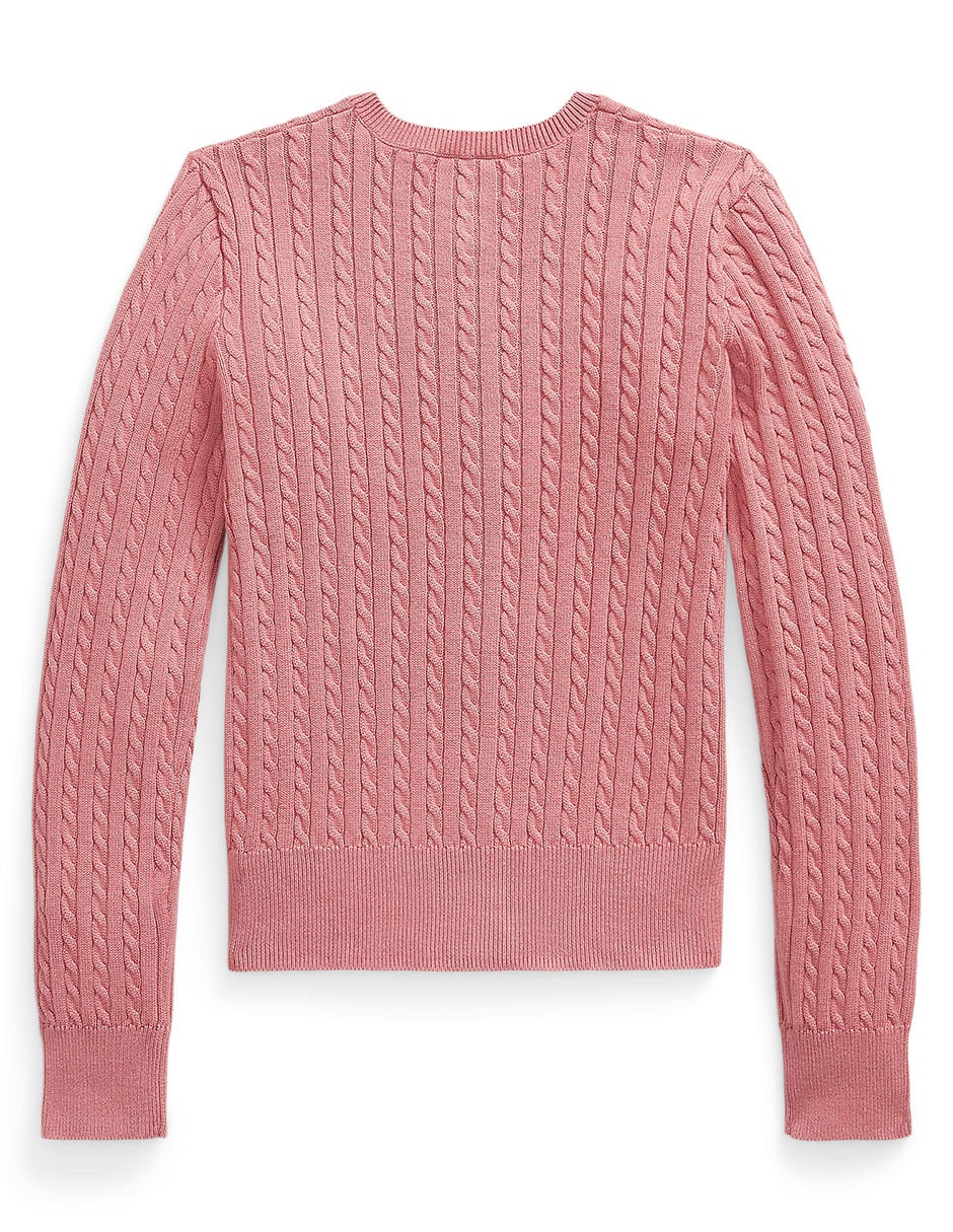 Cardigan trenzado para niña 2