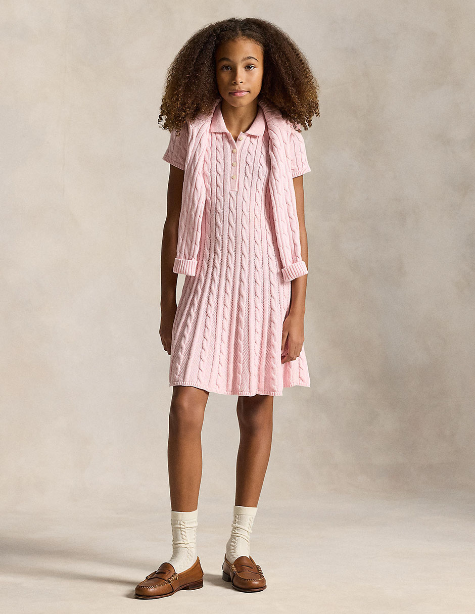 Vestido manga corta para niña Vestido manga corta para niña