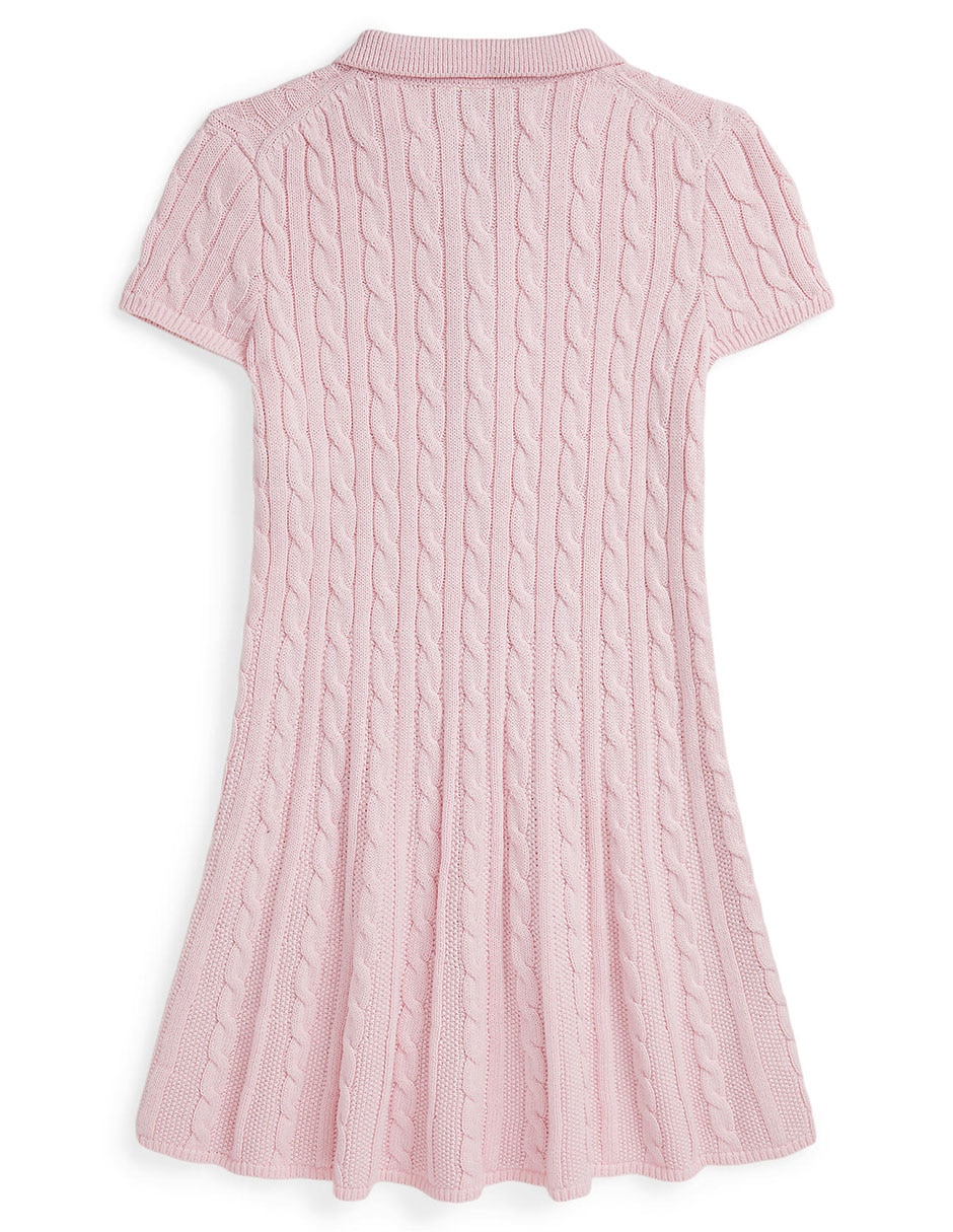 Vestido manga corta para niña 5