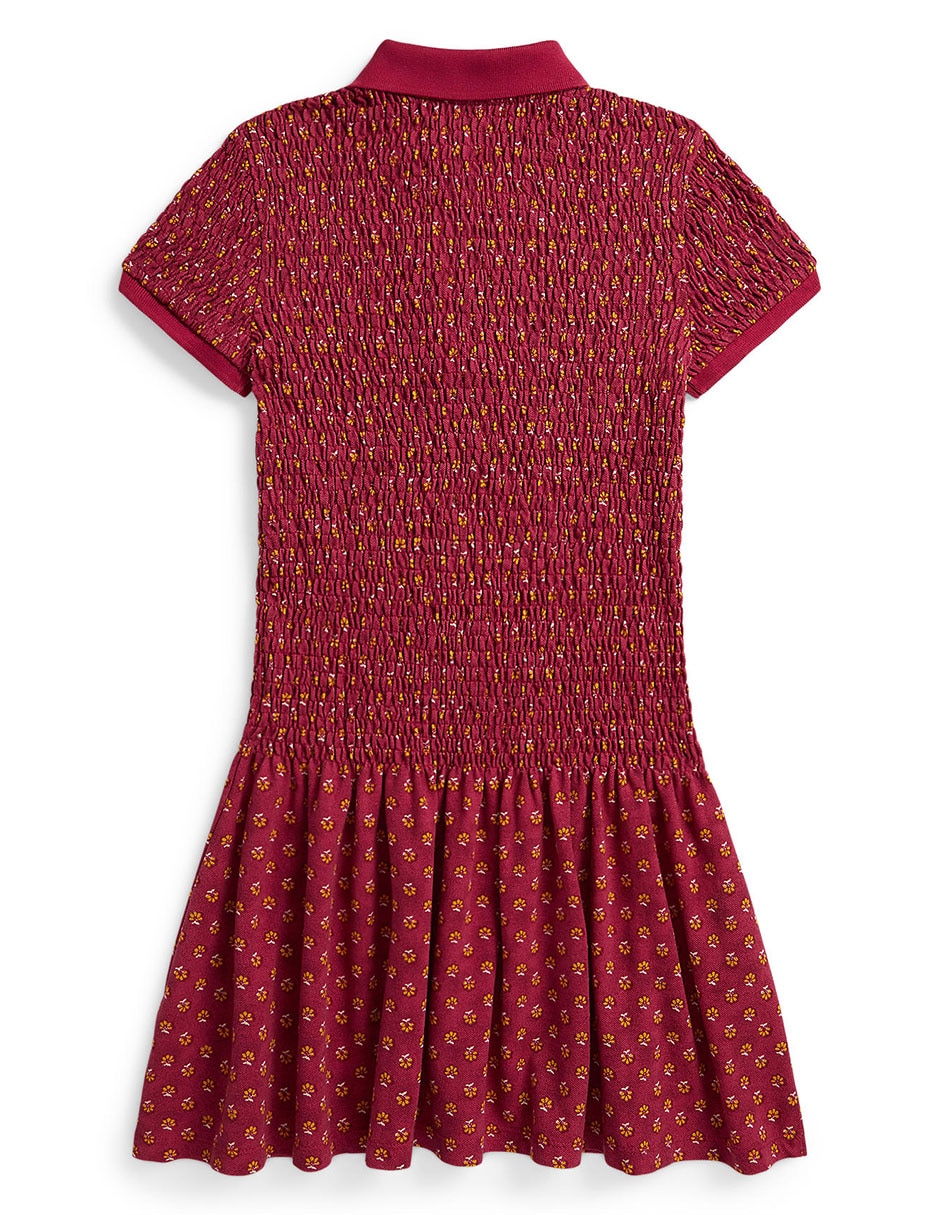 Vestido manga regular para niña 2