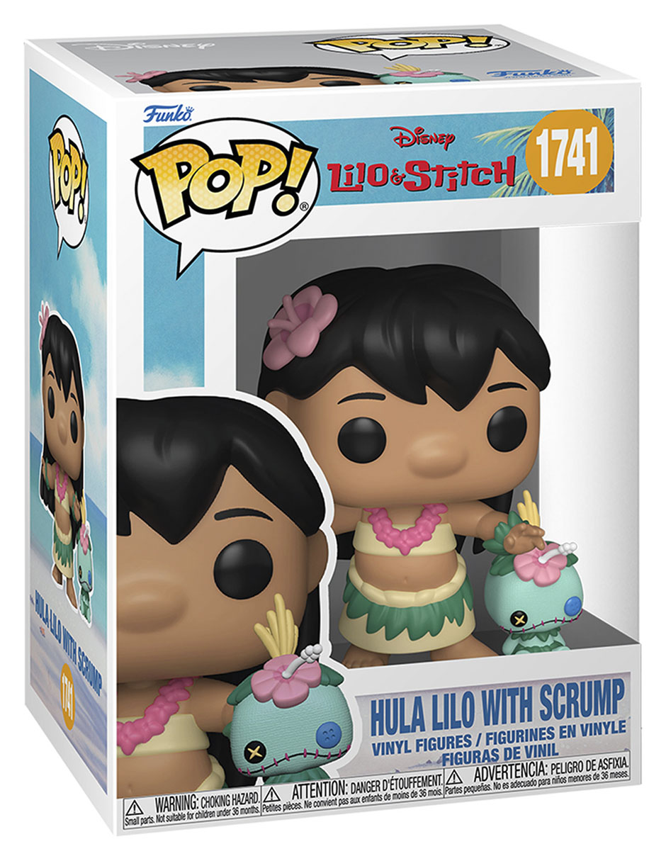 Funko POP! Lilo y Stitch Hula Lilo with Scrump