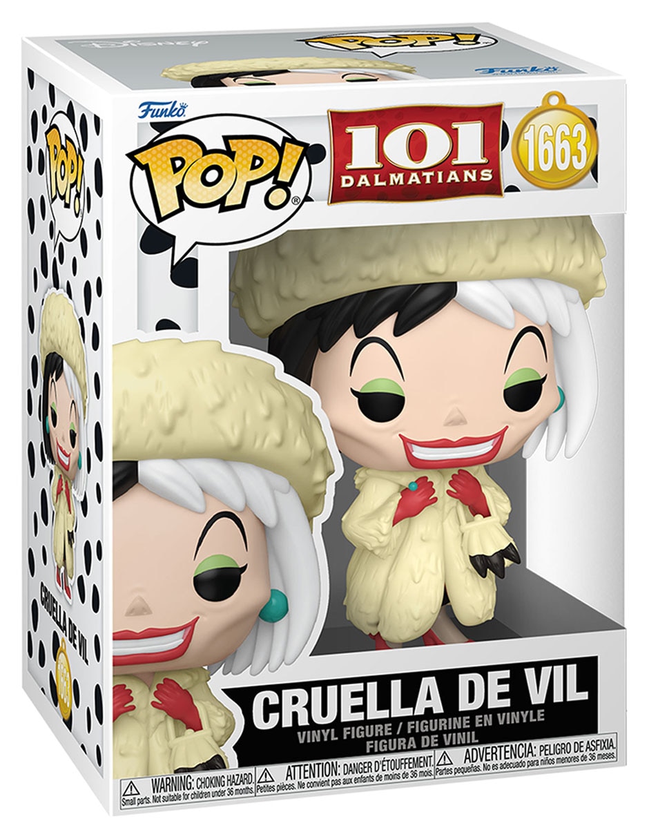 Funko POP! 101 Dalmatas Cruella de Vil
