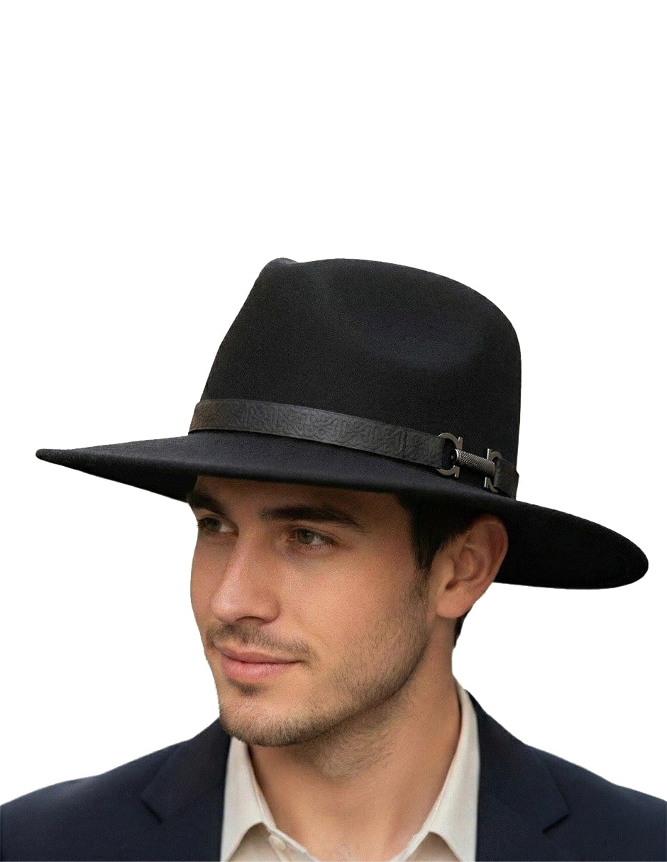 Sombrero ala mediana casual