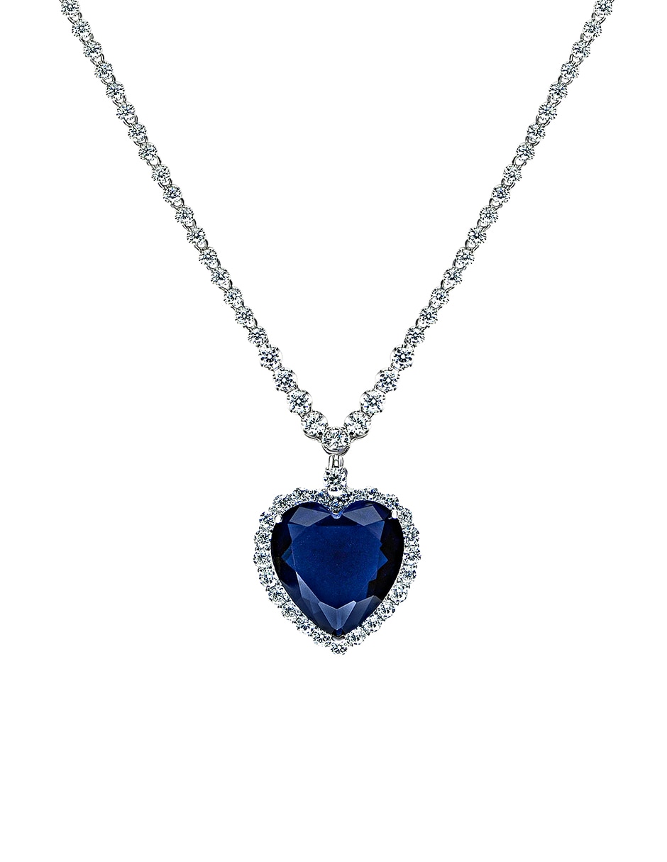 Collar con dije de corazón Gladkova Joyería de plata p 925