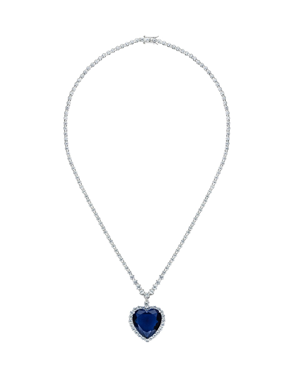 Collar con dije de corazón Gladkova Joyería de plata p 925