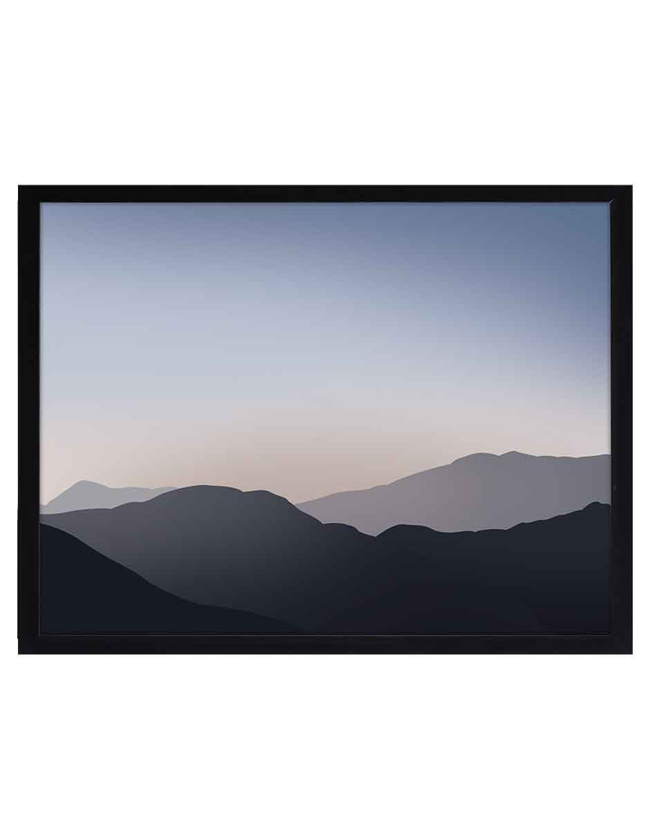Cuadro decorativo Paisajes Ilustrados