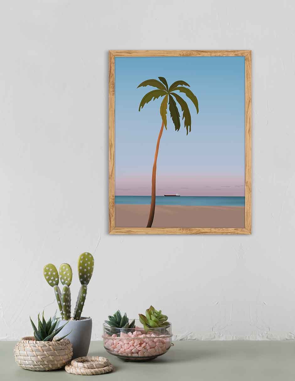 Cuadro decorativo Fábrica Galería Paisajes Ilustrados