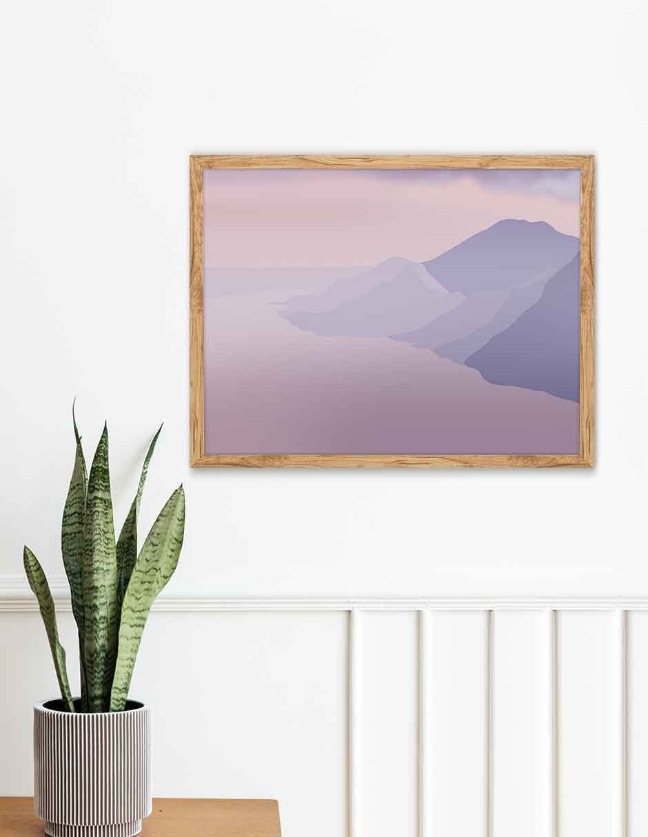 Cuadro decorativo Fábrica Galería Paisajes Ilustrados