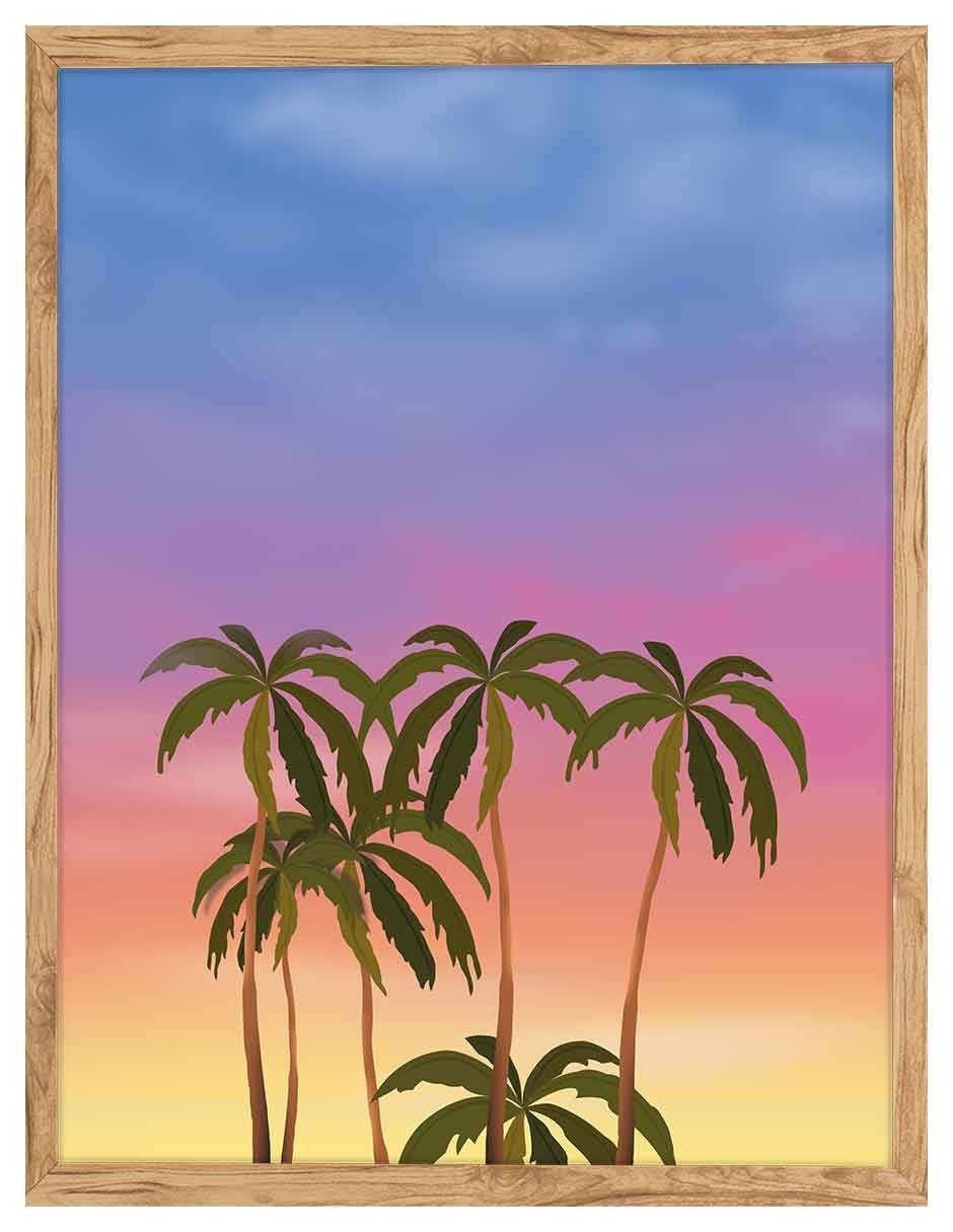Cuadro decorativo Paisajes Ilustrados Cuadro decorativo Paisajes Ilustrados
