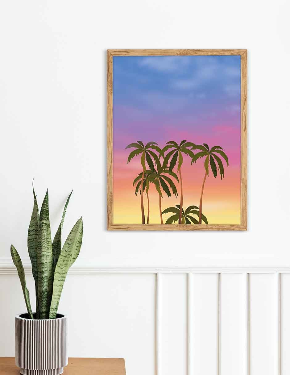 Cuadro decorativo Fábrica Galería Paisajes Ilustrados