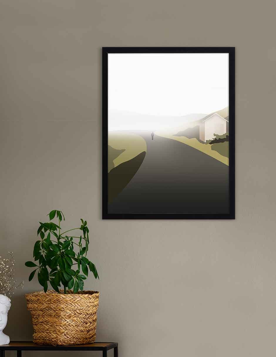 Cuadro decorativo Fábrica Galería Paisajes Ilustrados