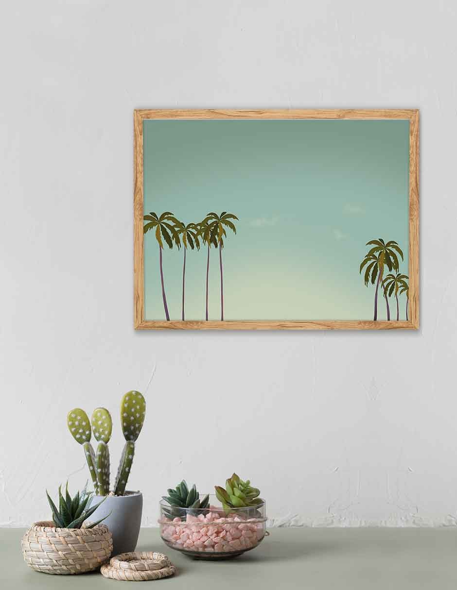 Cuadro decorativo Paisajes Ilustrados 2
