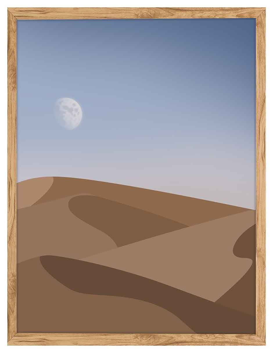 Cuadro decorativo Paisajes Ilustrados