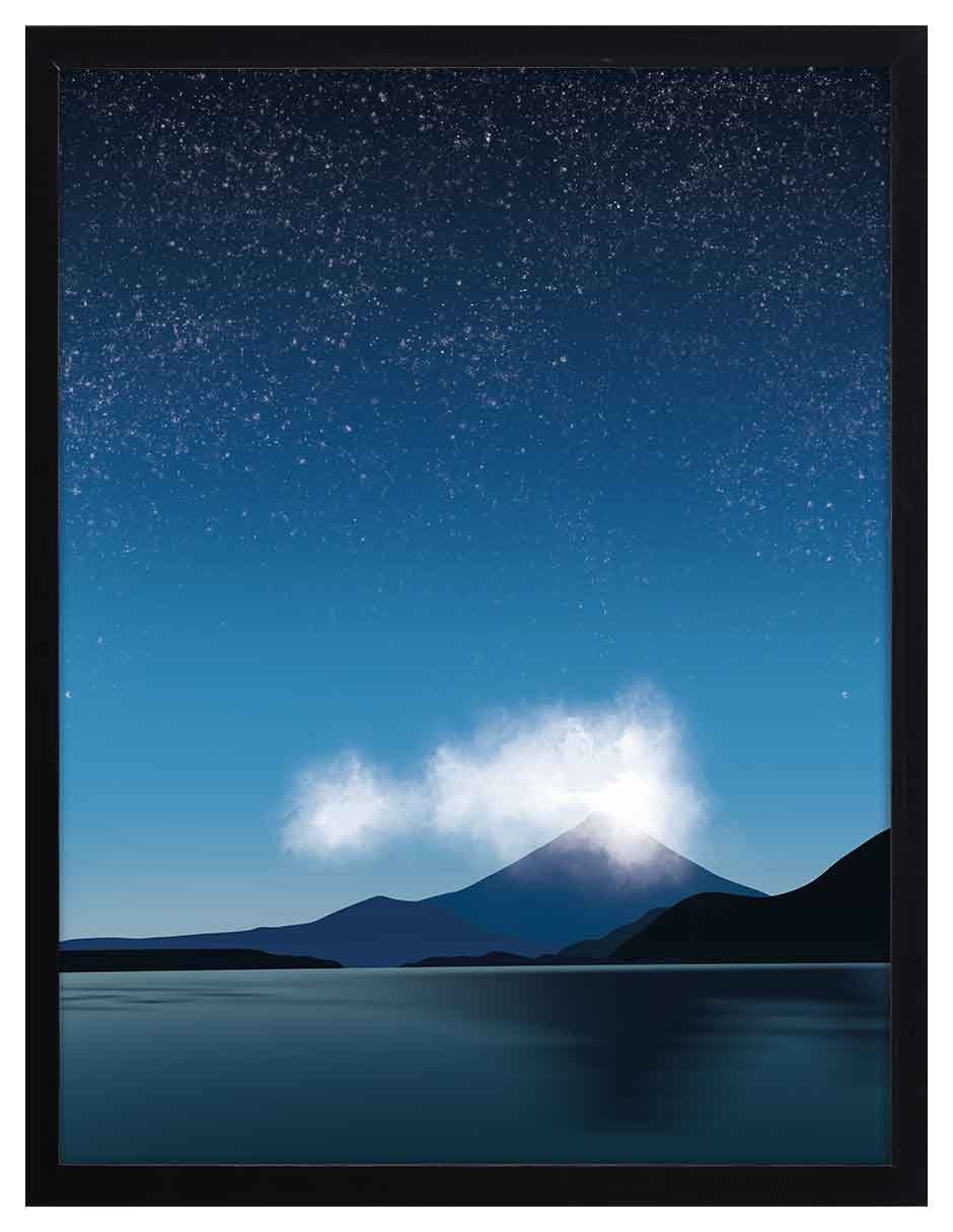 Cuadro decorativo Paisajes Ilustrados