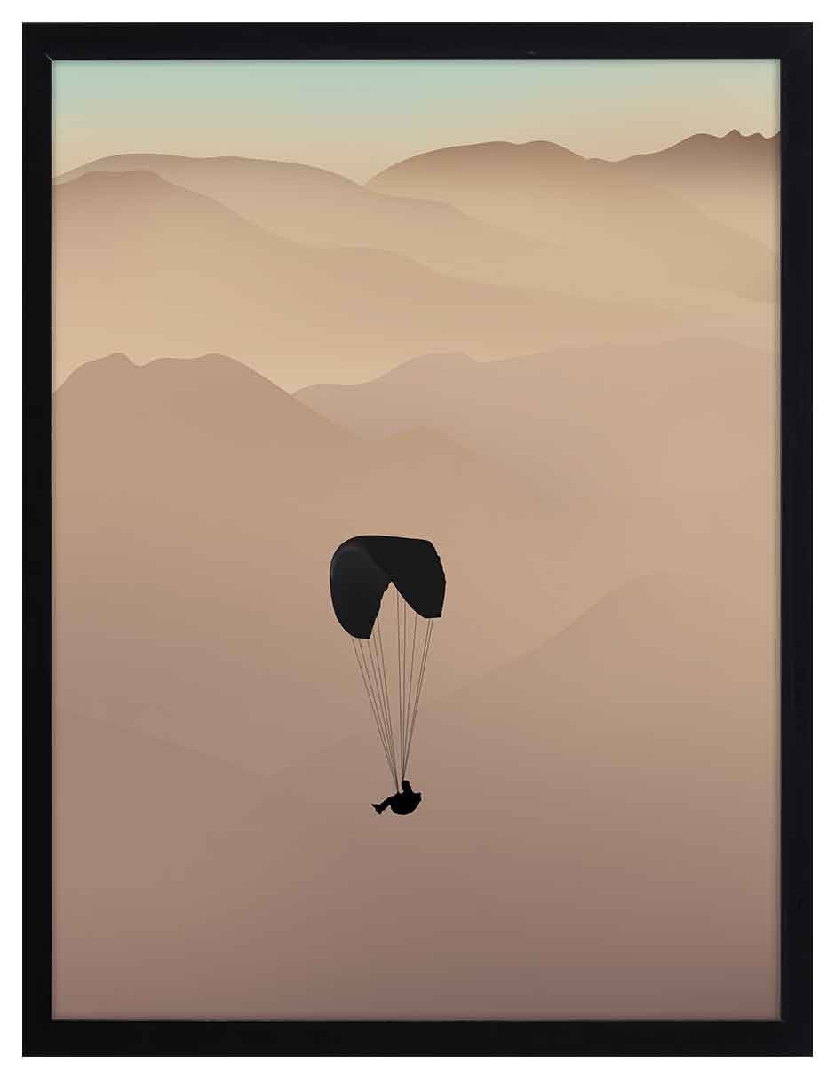 Cuadro decorativo Paisajes Ilustrados